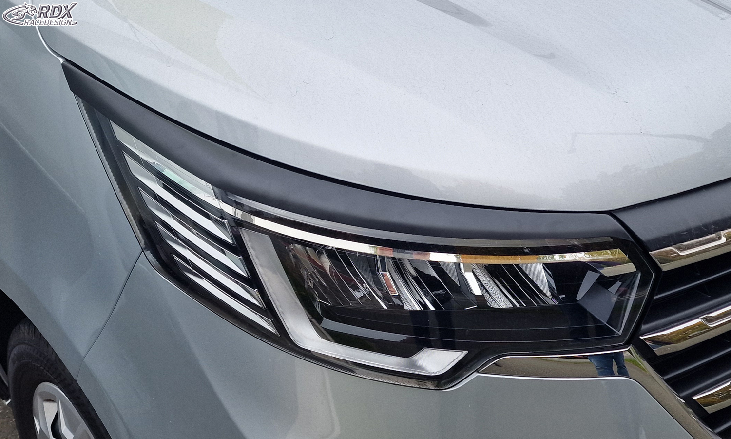 RDX headlight brows – Renault Trafic & Nissan Primastar/NV300 (2021–)