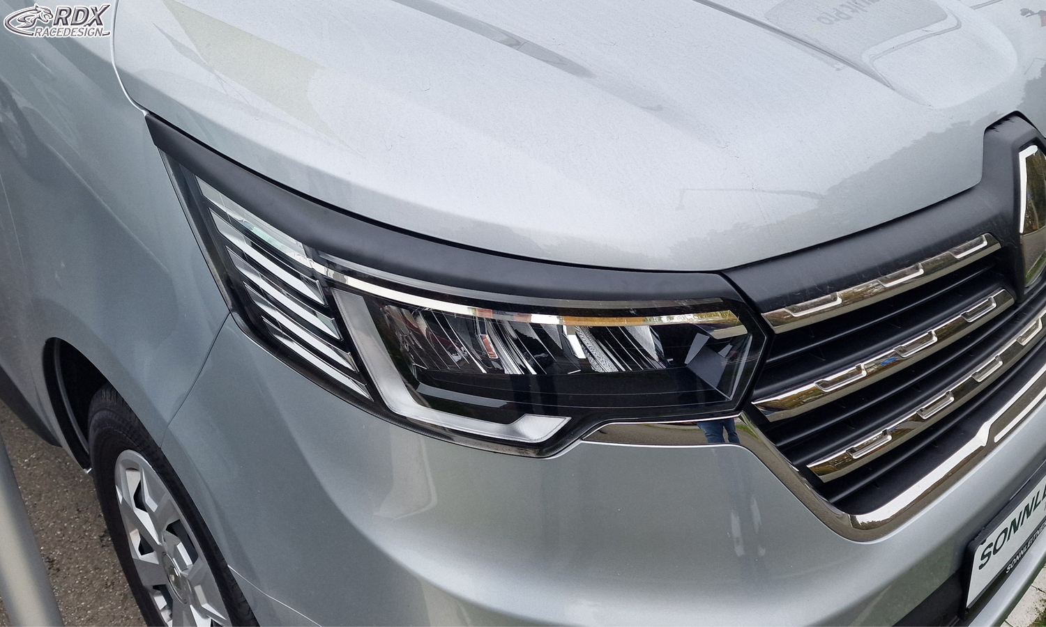 RDX headlight brows – Renault Trafic & Nissan Primastar/NV300 (2021–)