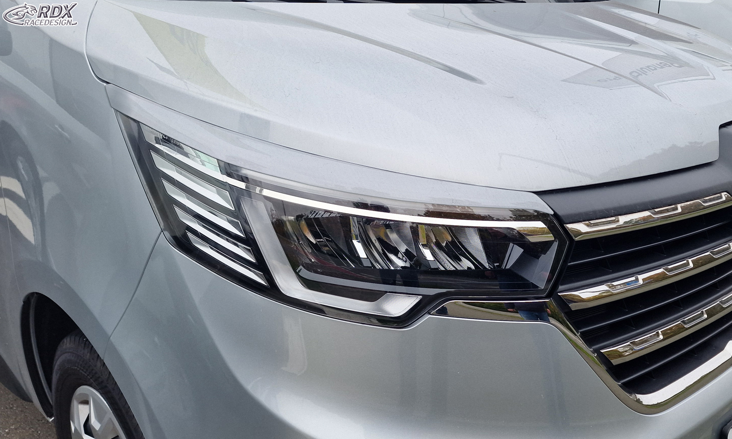 RDX headlight brows – Renault Trafic & Nissan Primastar/NV300 (2021–)