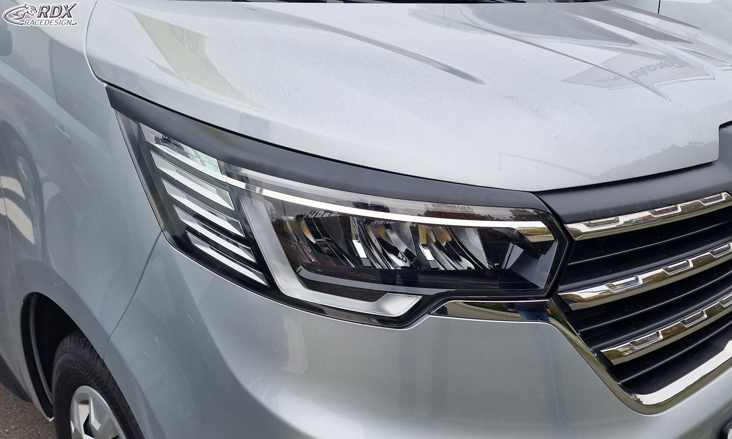 RDX headlight brows – Renault Trafic & Nissan Primastar/NV300 (2021–)