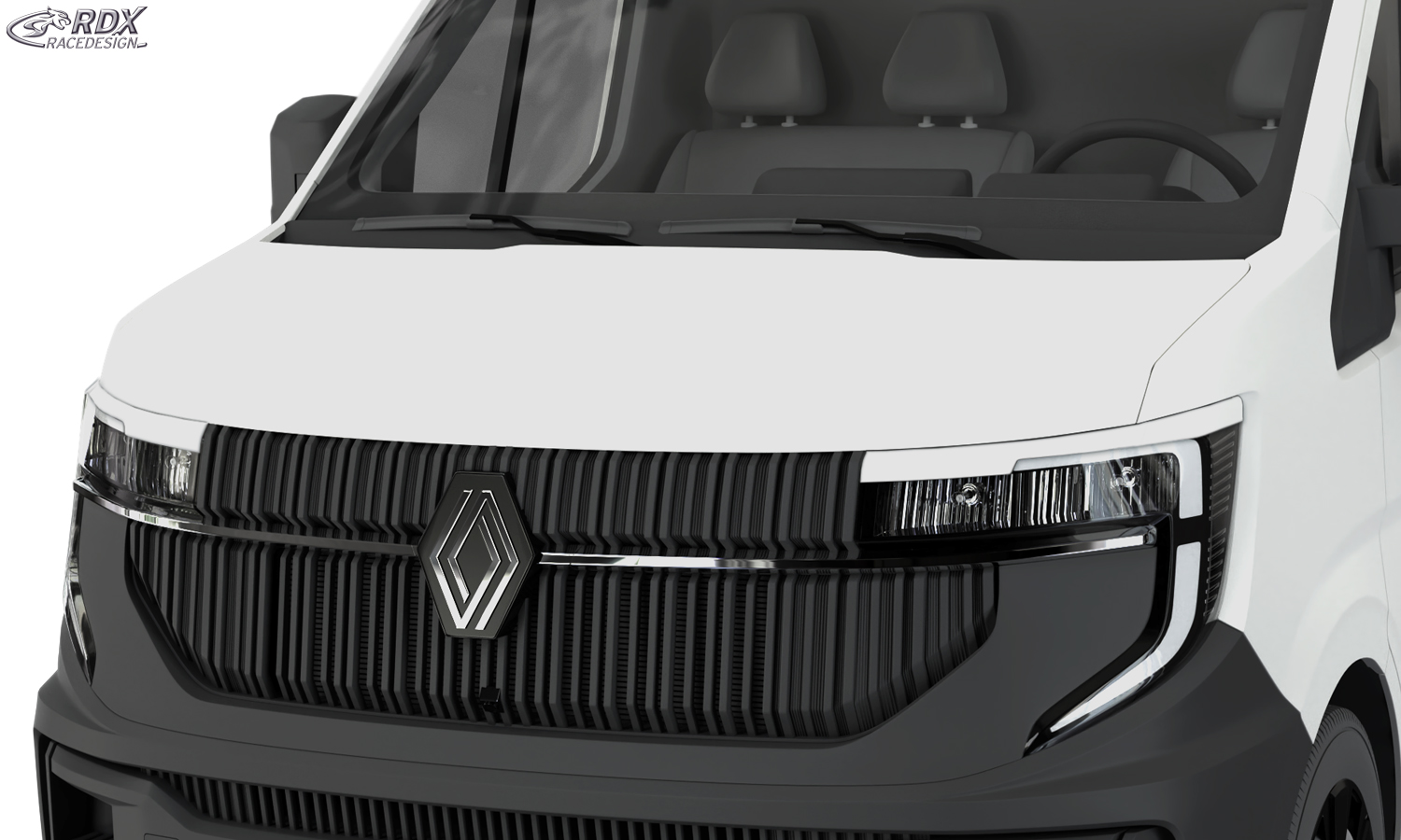 RDX esitulede kulmud – Renault Master ja Nissan Interstar (2024–) (läikivvalge)