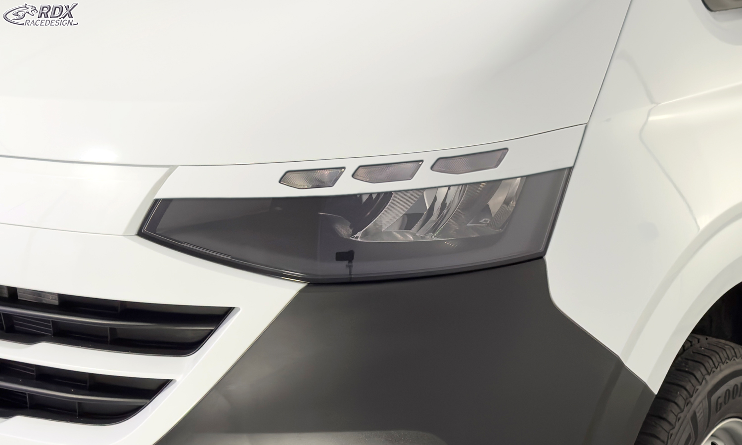 RDX headlight brows – Volkswagen Transporter/Shuttle/Caravelle (2025–)