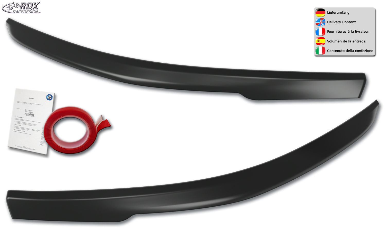 RDX headlight brows – Iveco Daily (2014–)