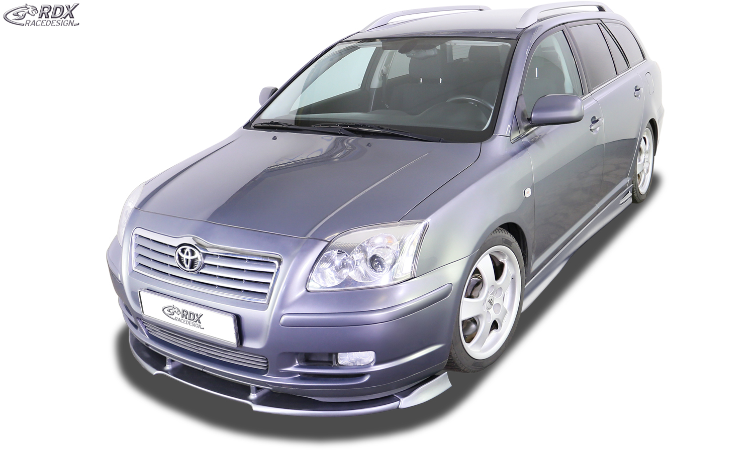 Накладки на пороги RDX GT4 – Toyota Avensis (T25) 2003–2009