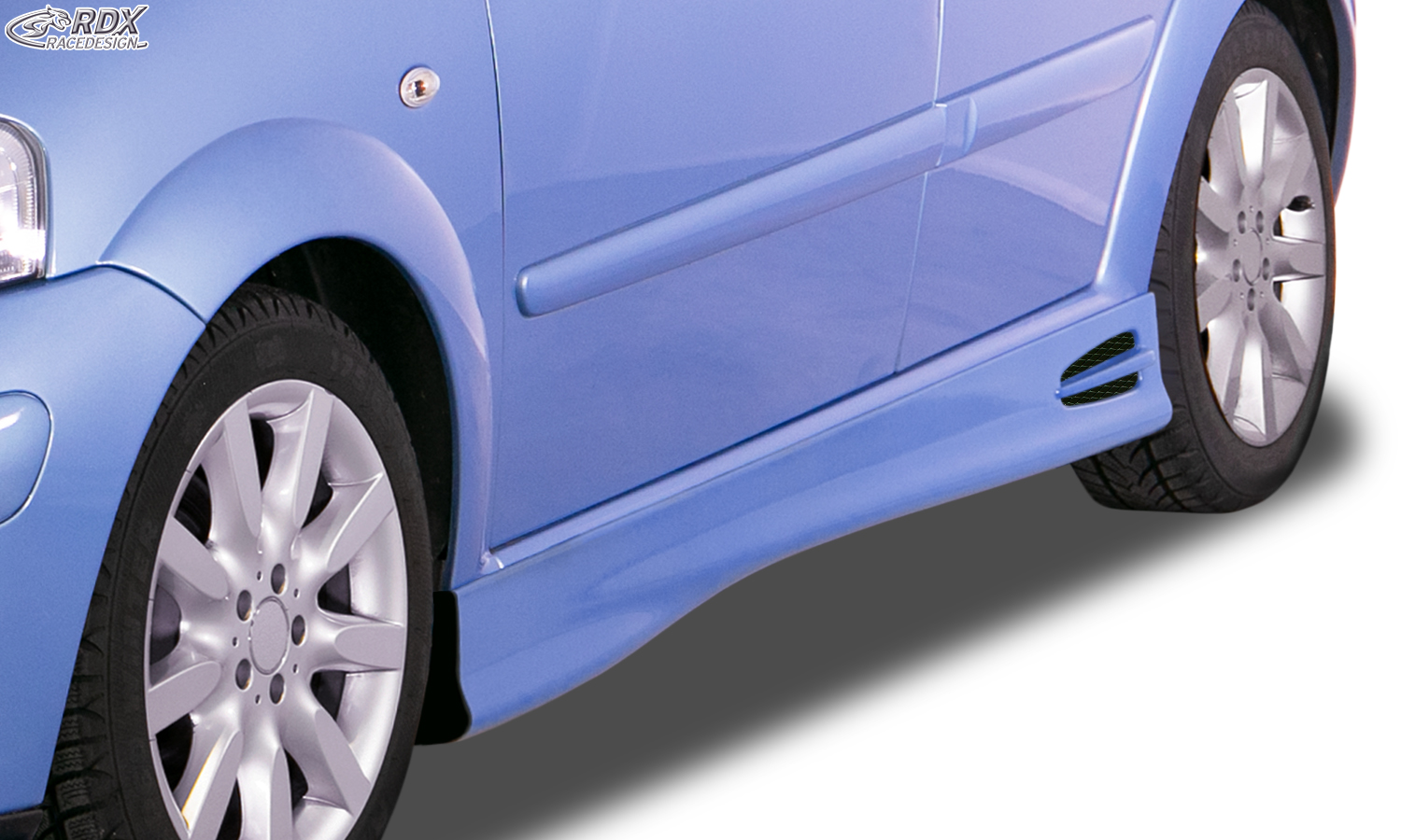 RDX GT4 side skirts – Citroën C3 2002–2009