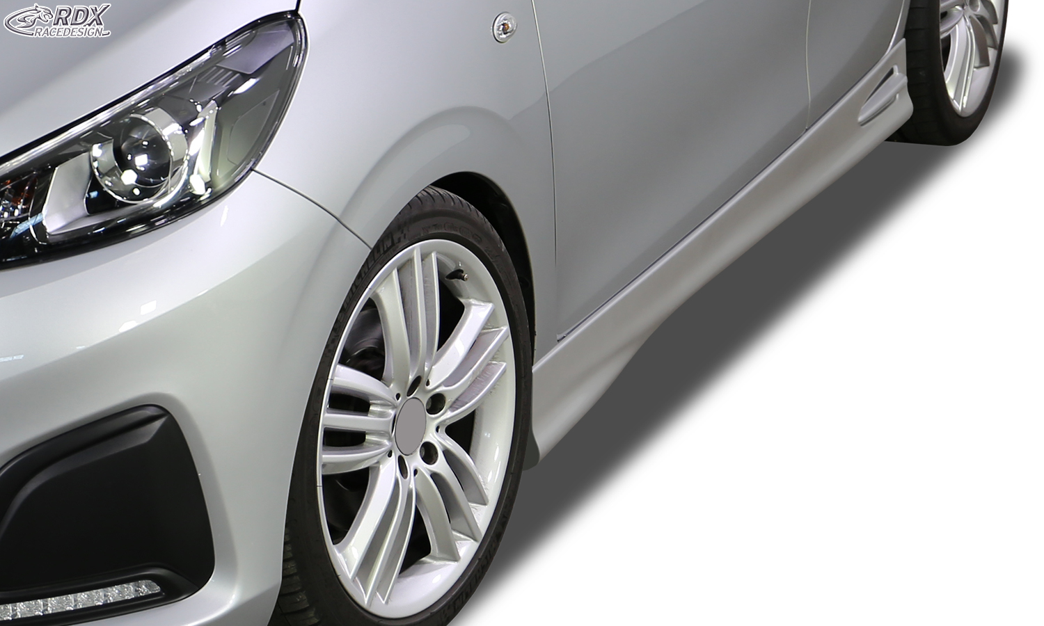 RDX GT4 side skirts – Peugeot 108