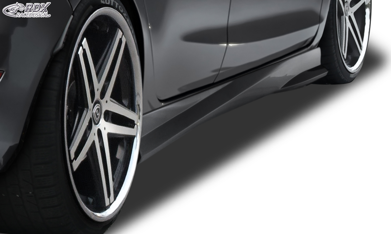 RDX Turbo-R side skirts – Ford Fiesta MK7 JA8 JR8 (2008–2012 & 2012–)