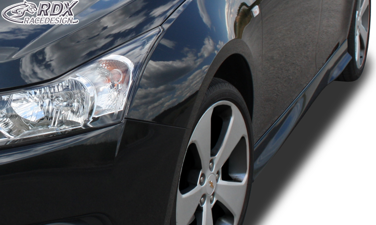 Накладки на пороги RDX Turbo – Chevrolet Cruze 2009–2015