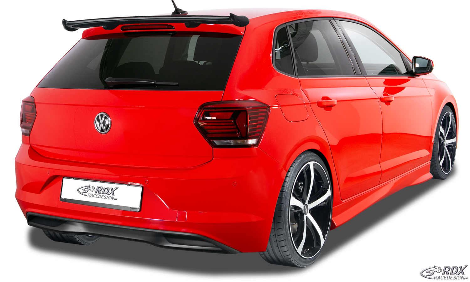 Накладки на пороги RDX Turbo-R – Volkswagen Polo 2G