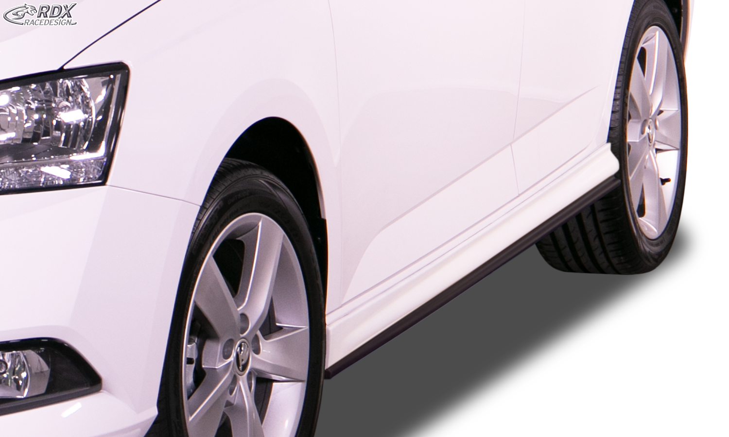 Накладки на пороги RDX Edition – Škoda Fabia 3 (5J/NJ)