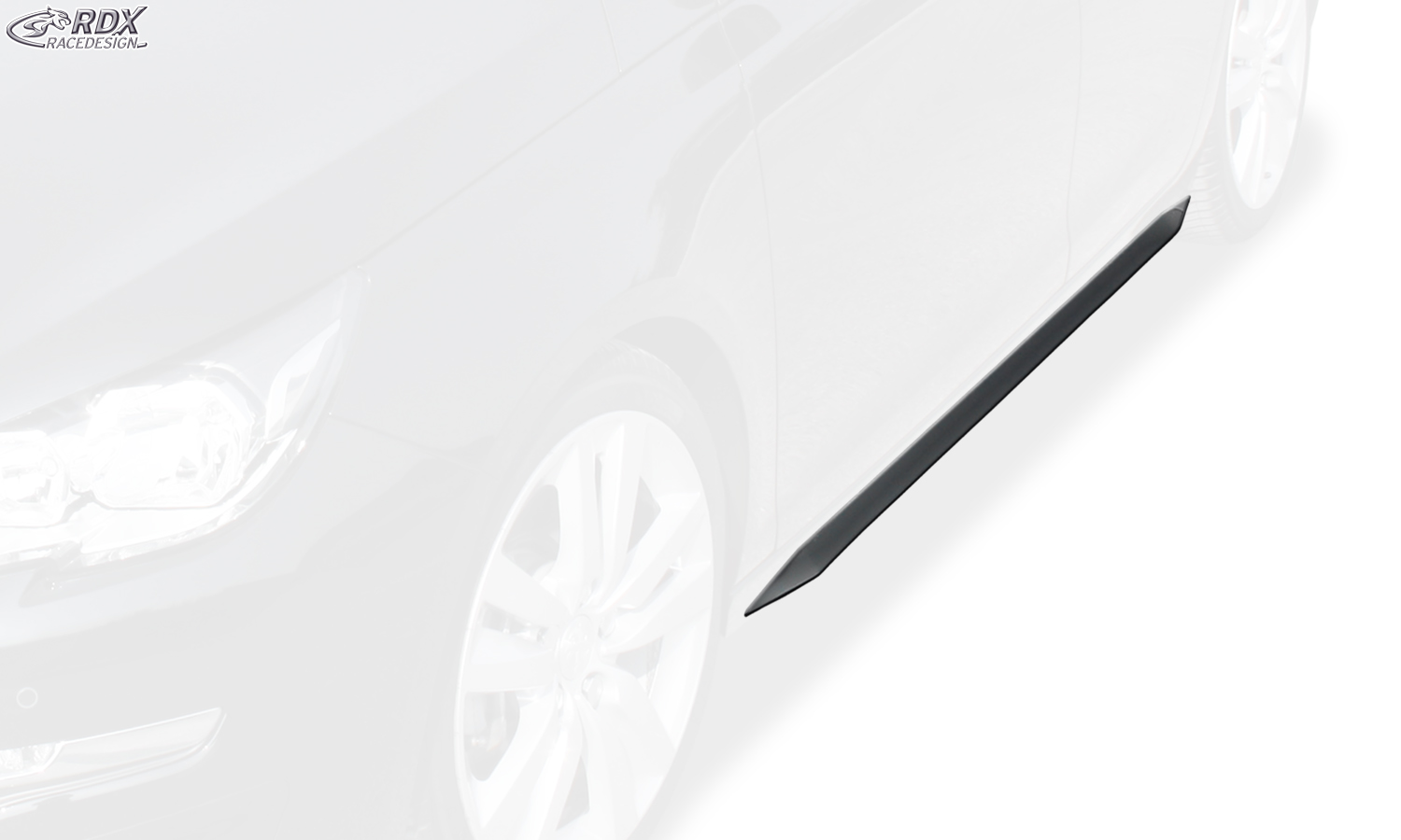 Накладки на пороги RDX Slim – Peugeot 308 SW (тип L/2013–2021)