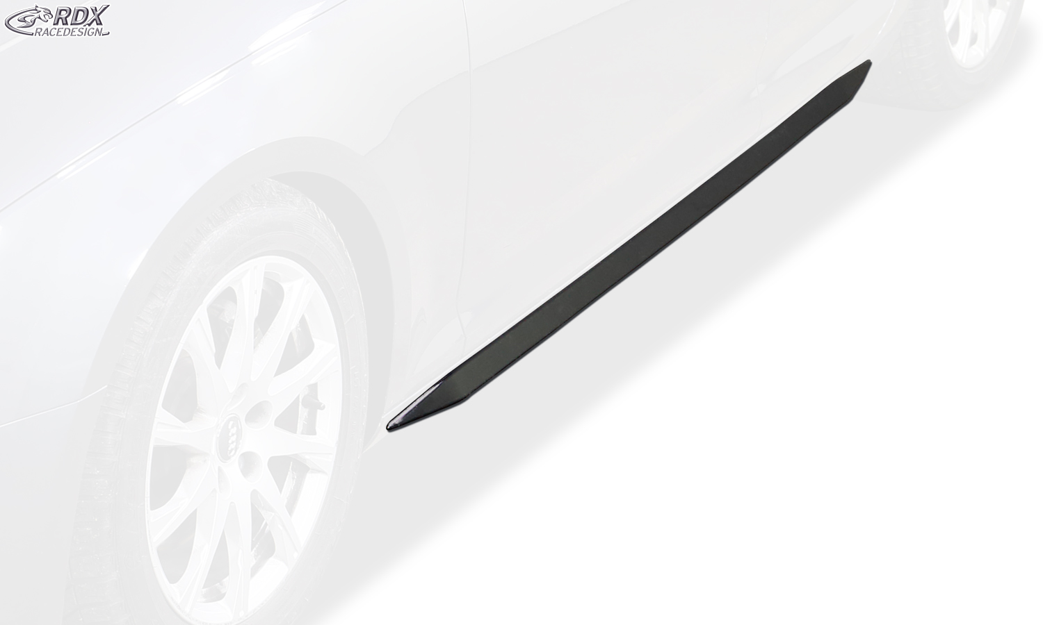 RDX Slim side skirts – Audi A4 8W B9 (–2019 & facelift 2019–)