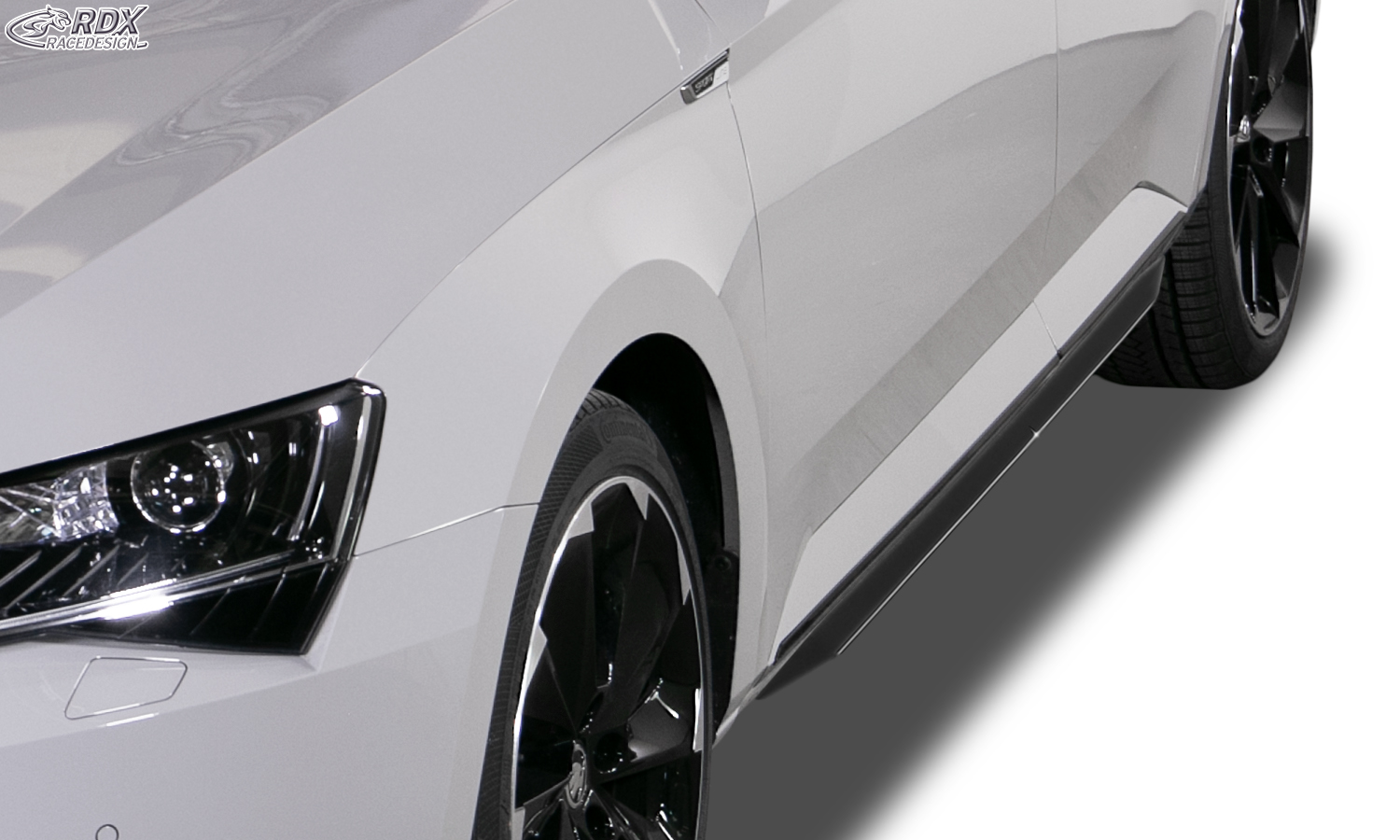 RDX Slim side skirts – Škoda Superb 3 (3V)