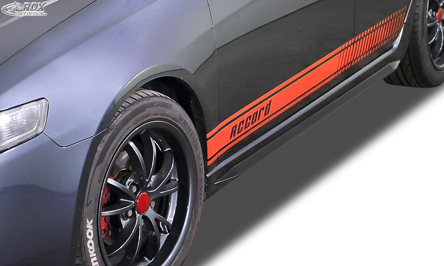 RDX Slim side skirts – Honda Accord 7 2002–2006 sedan and Tourer/estate