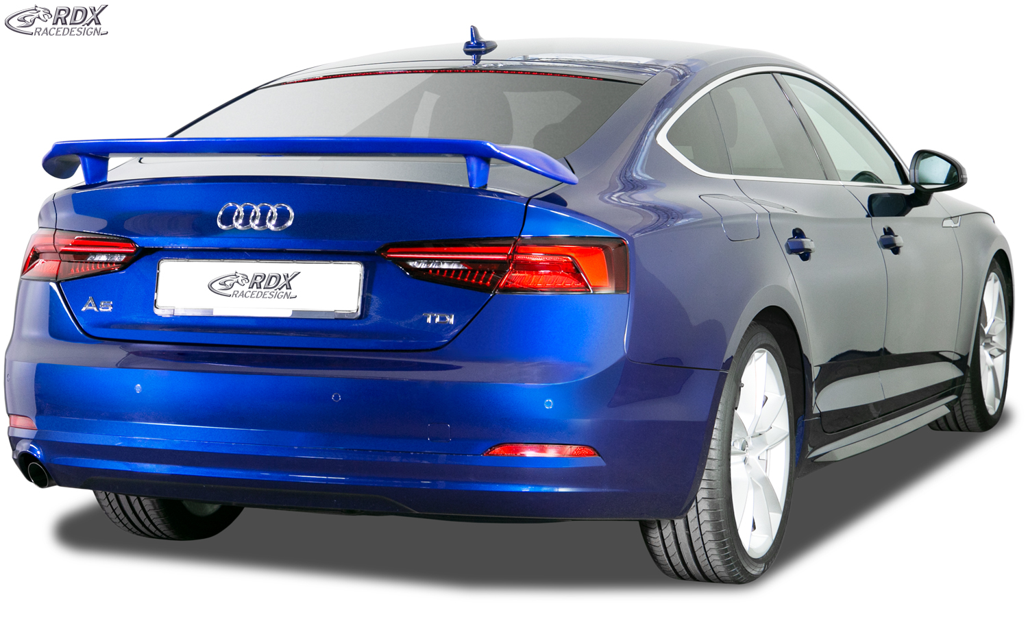 Накладки на пороги RDX Slim – Audi A5 (F5) (купе + кабриолет + Sportback)