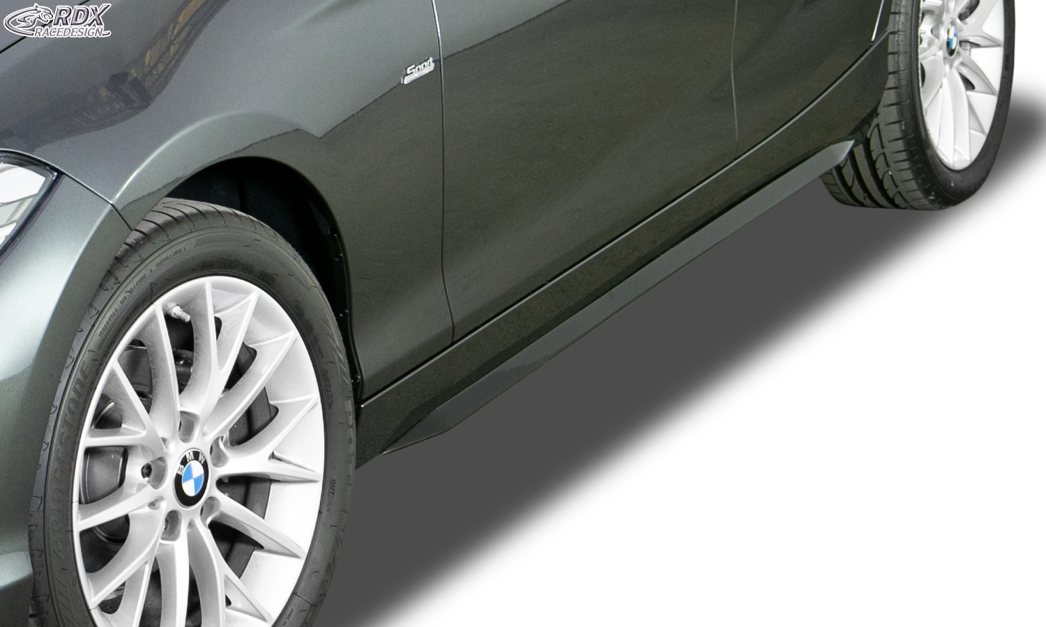 RDX Slim side skirts – BMW 1 Series F20/F21 (2011–2015 & 2015–)