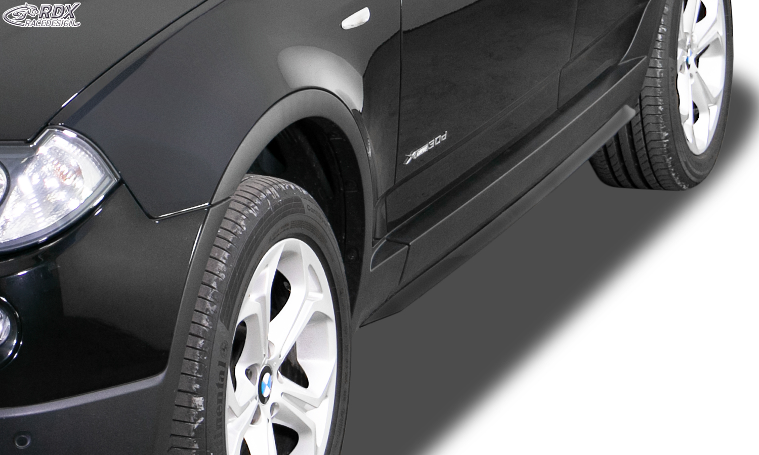 RDX Slim side skirts – BMW X3 E83 2003–2010