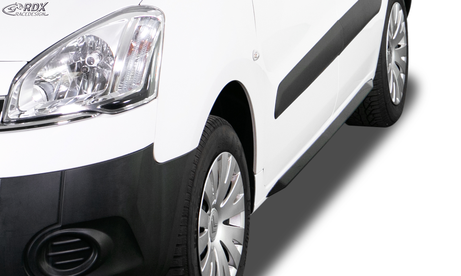 RDX Slim side skirts – Citroën Berlingo 2008–2018 (type 7)/Peugeot Partner 2008–2018 (type 7)