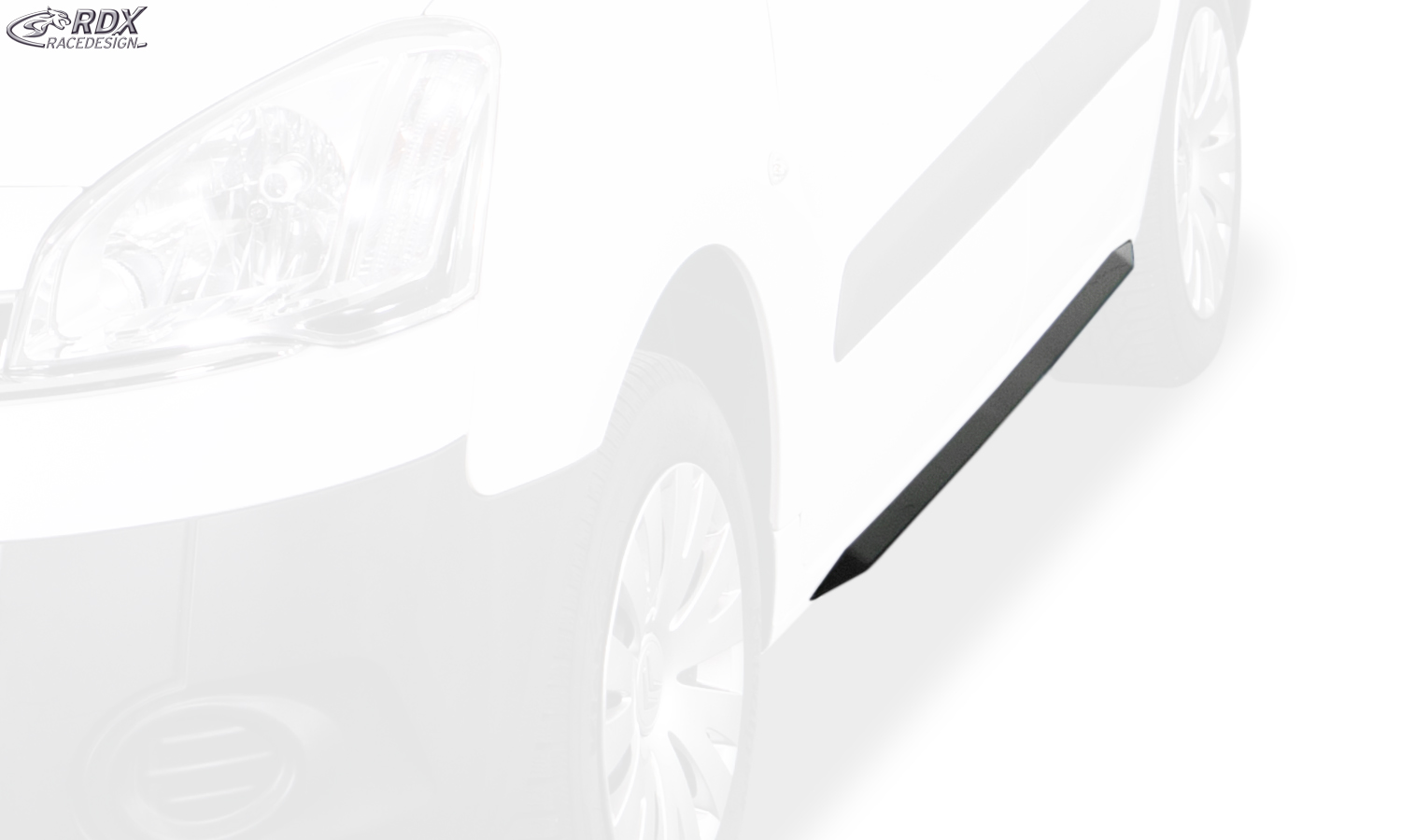 RDX Slim küljeliistud – Citroën Berlingo 2008–2018 (tüüp 7)/Peugeot Partner 2008–2018 (tüüp 7)