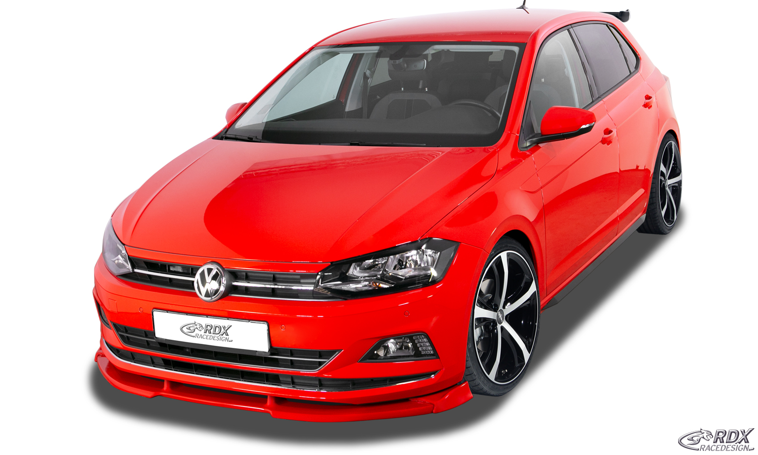 Накладки на пороги RDX Slim – Volkswagen Polo 2G