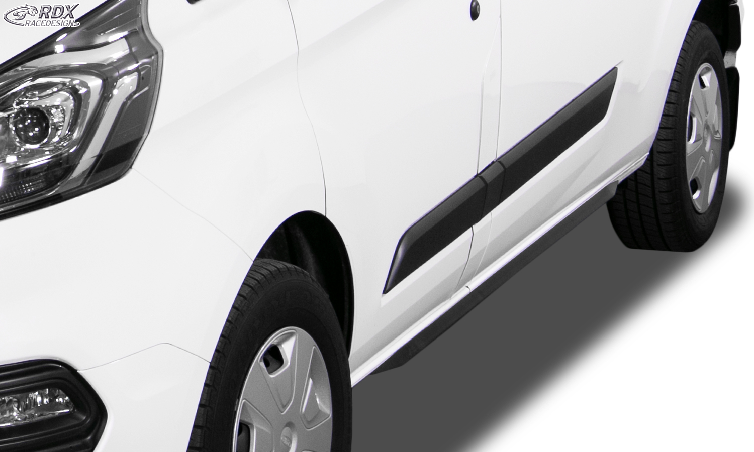 RDX Slim side skirts – Ford Transit/Tourneo Custom MK7 2014–2018 & 2018–