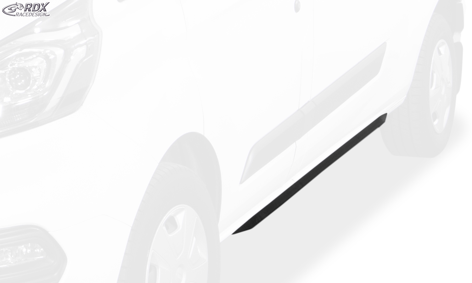 Накладки на пороги RDX Slim – Ford Transit/Tourneo Custom MK7 2014–2018 и 2018–