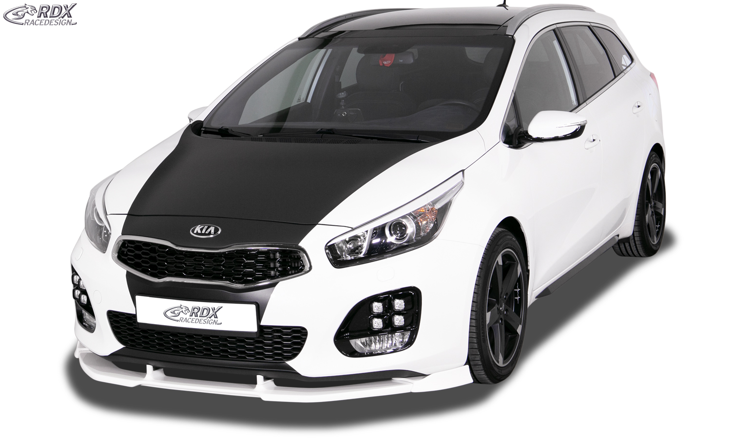 Накладки на пороги RDX Slim – Kia Ceed, Ceed SW, Pro Ceed тип JD (также GT и GT-Line)
