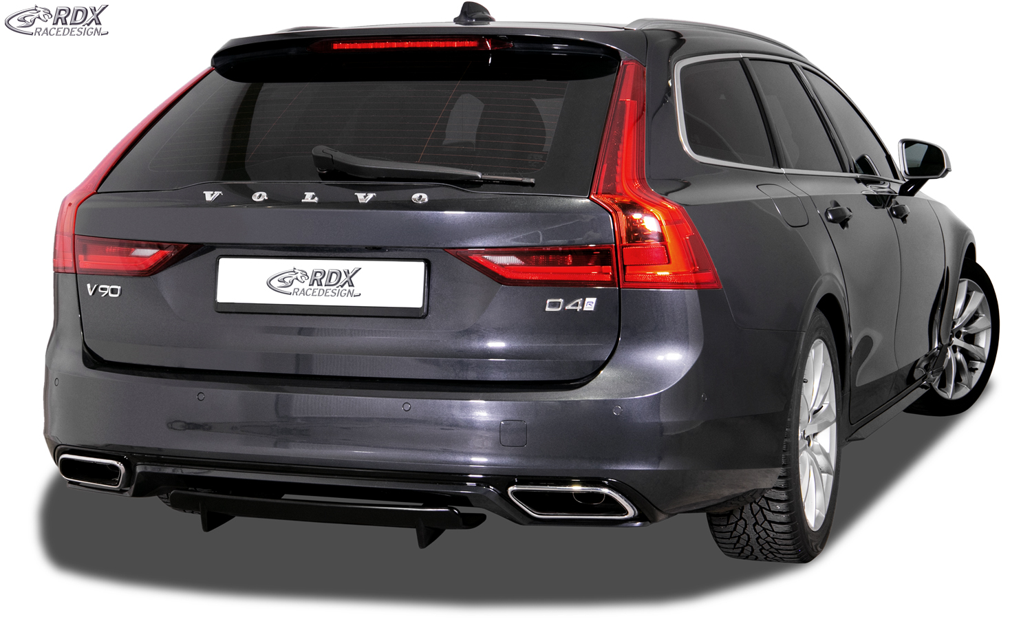 Накладки на пороги RDX Slim – Volvo V90/S90 (2016–)