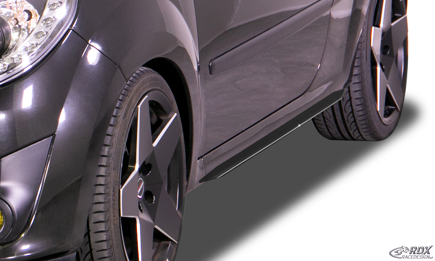 RDX Slim küljeliistud – Renault Twingo 2 2007–2014