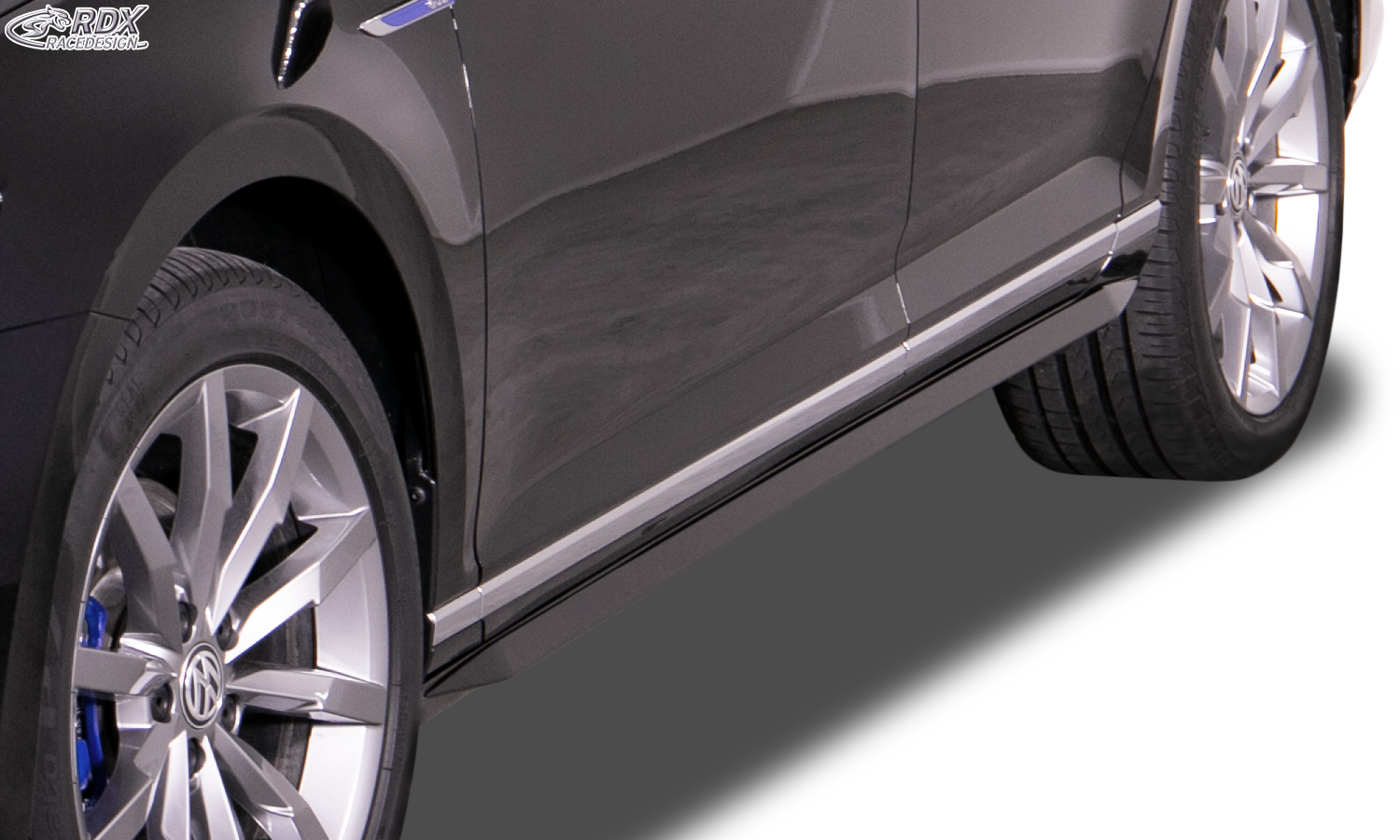 Накладки на пороги RDX Slim – Volkswagen Passat 3G B8