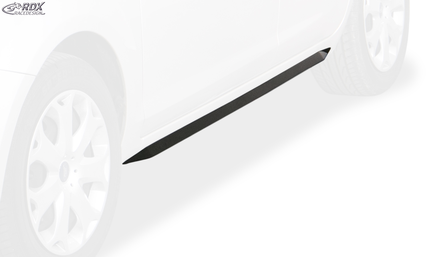 Накладки на пороги RDX Slim – Ford Focus 2