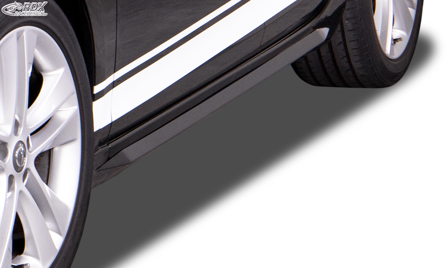 Накладки на пороги RDX Slim – Opel Astra J (не GTC)