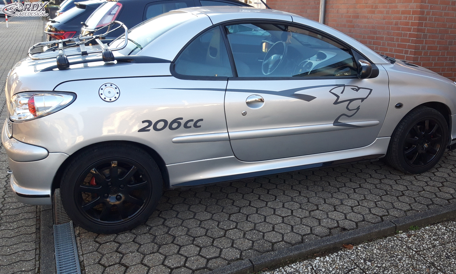 RDX Slim side skirts – Peugeot 206/206CC