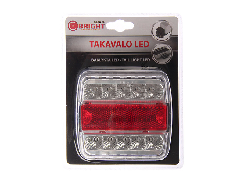 LED tagatuli 12V 100×100×40 mm