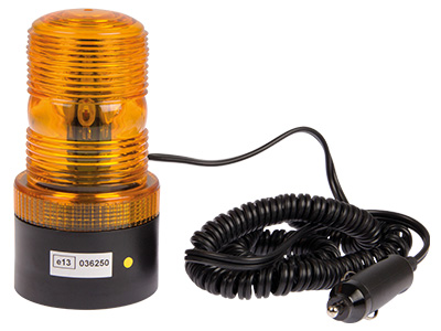 LED beacon 6 LED amber magnetic mount mini 11–110V
