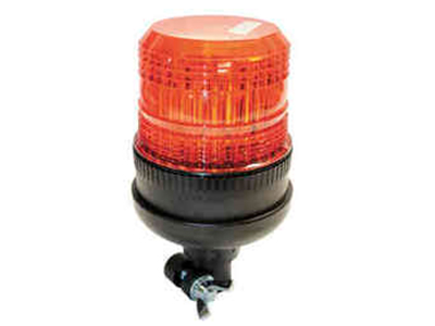 LED beacon amber DIN pole mount 12–80V
