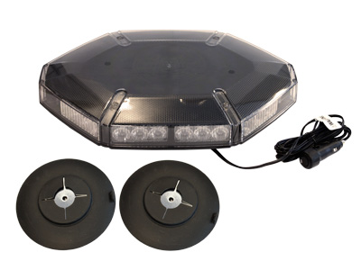 LED light bar 400 mm amber 10–30V