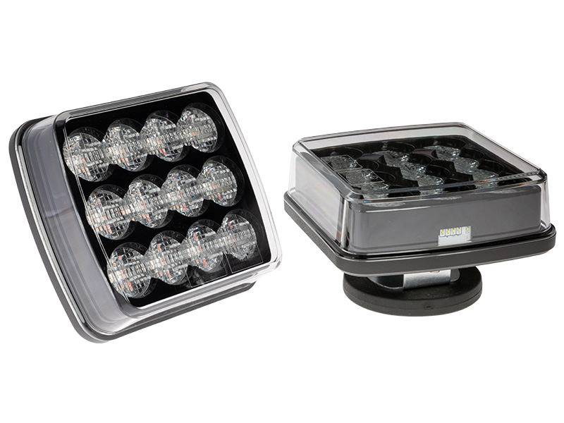 Optibeam Juhtmevabade LED tagatulede komplekt 110×103×36.50 mm