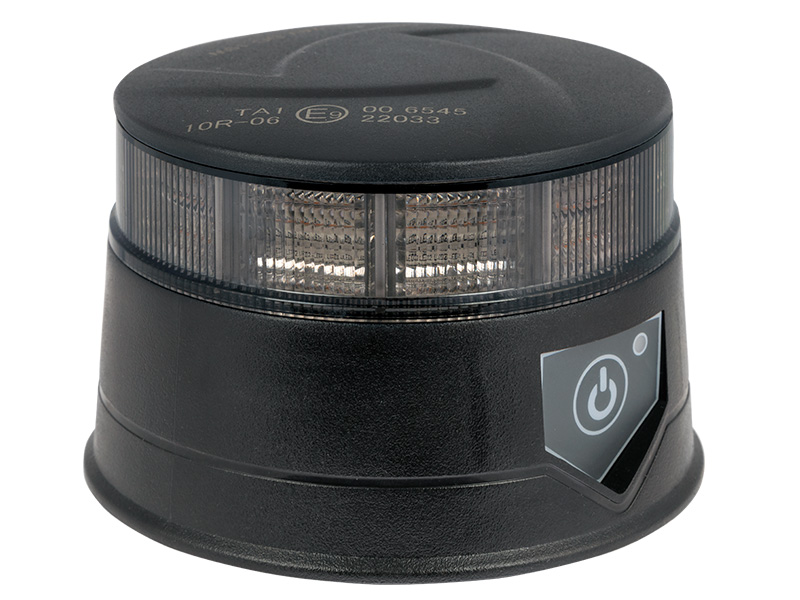 Truck Vision LED beacon magnetic mount rechargeable