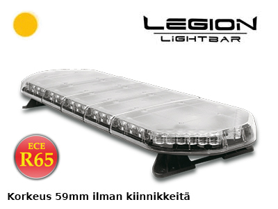 LED light bar 1252 mm amber ECE R65