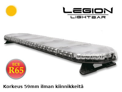 LED light bar 1537 mm amber 12–24V ECE R65
