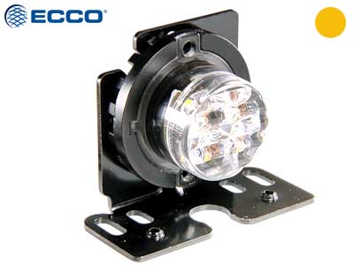 LED strobe light amber 10–30V ECE R65