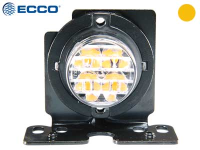 LED strobe light amber 10–30V ECE R65