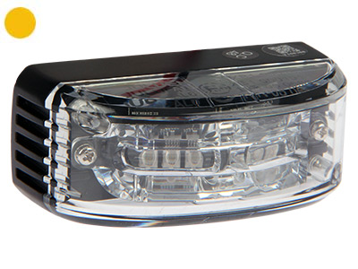 Axixtech LED strobe light AL6 amber 180°