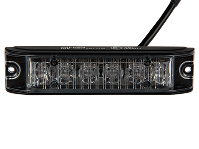 Axixtech LED strobe light ID6 6 LED amber