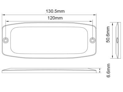 Axixtech LED стробоскоп LP26 12 LED жёлтый