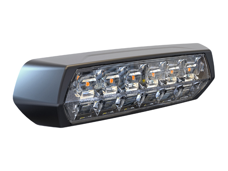 Axixtech M080 LED warning/scene light, amber