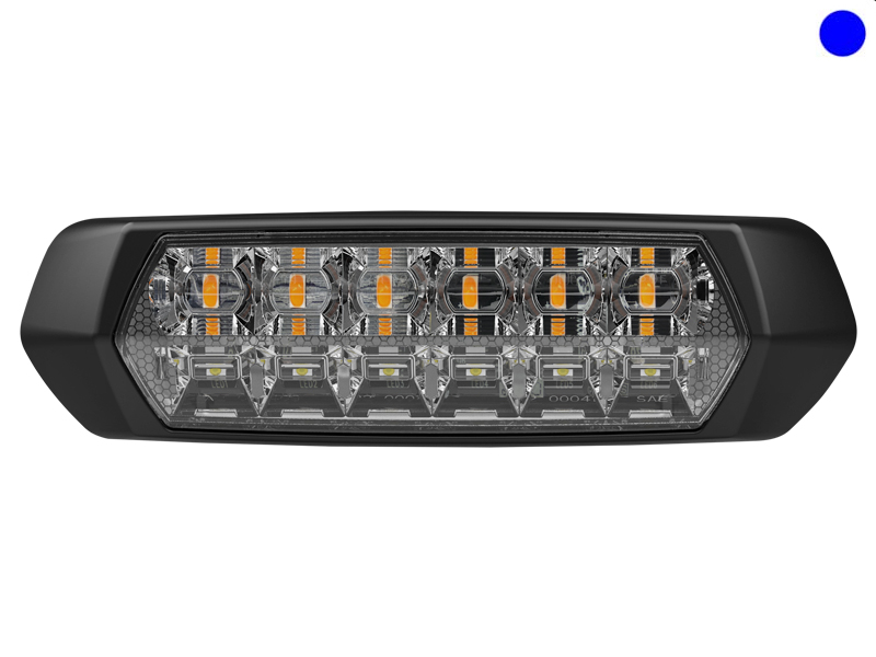Axixtech M080 LED warning/scene light, blue
