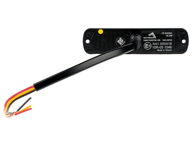 Optibeam LED strobe light LM6 amber ECE R65
