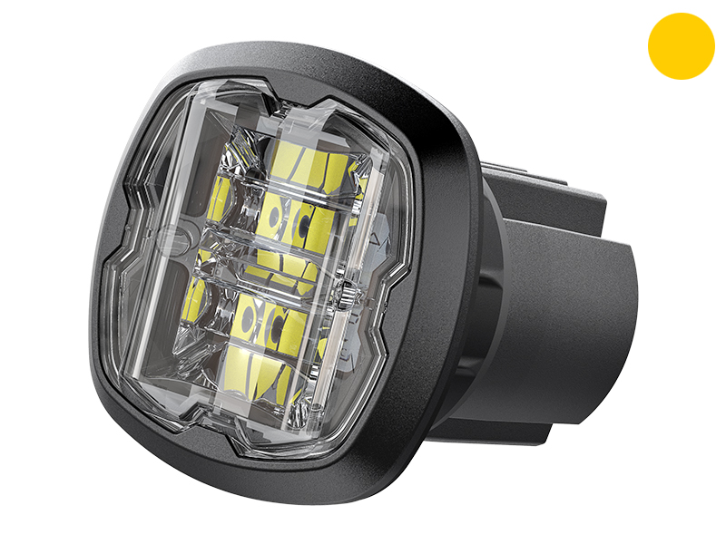 Axixtech LED strobe wide angle CR06-W amber